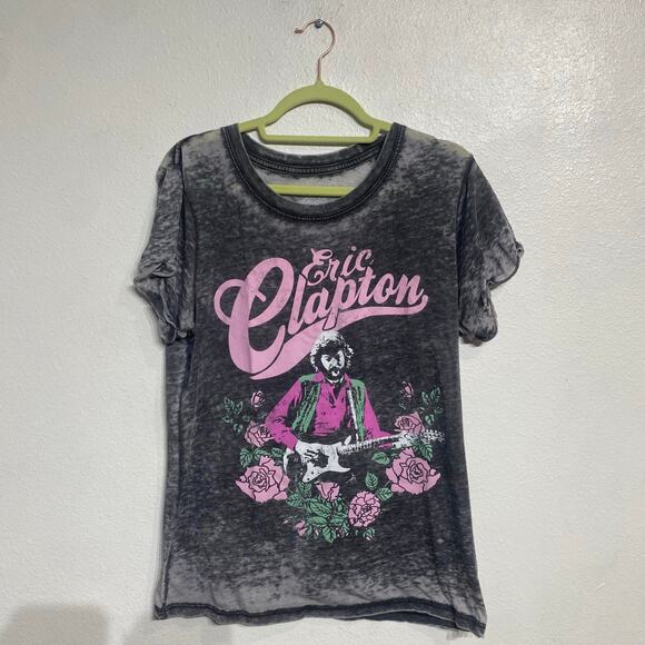 Odd People Gray Eric Clapton Short Sleeve Tee Sz S - Picture 2 of 13